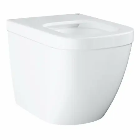 Vas toaleta pe pardoseala Grohe Euro Ceramic Rimless Triple Vortex pentru rezervor incastrat [1]