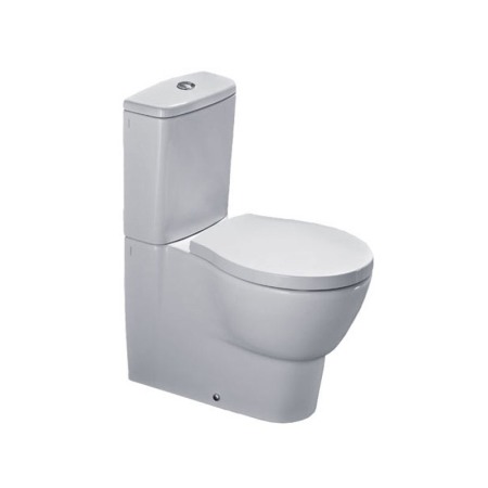 Seturi vase wc monobloc - Vas WC monobloc Hatria, Nido, alb