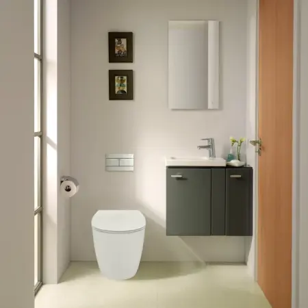 Vase wc - Vas wc pe pardoseala BTW Ideal Standard Connect pentru rezervor ingropat