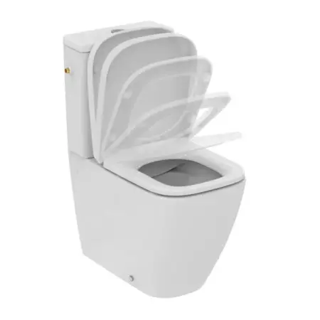 Vas WC pe pardoseala Ideal Standard i.life S BTW rimless alb lucios [3]