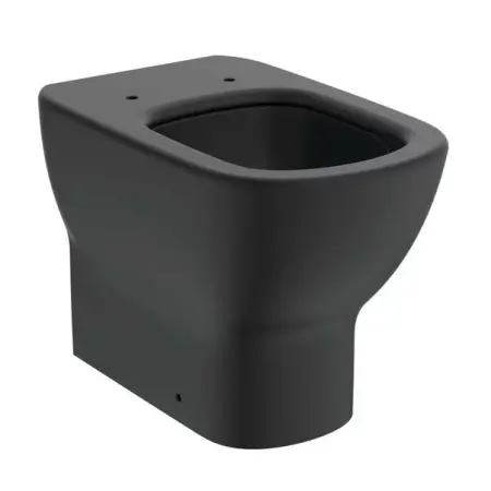Vase wc statative - Vas wc pe pardoseala Ideal Standard Tesi AquaBlade back-to-wall negru mat