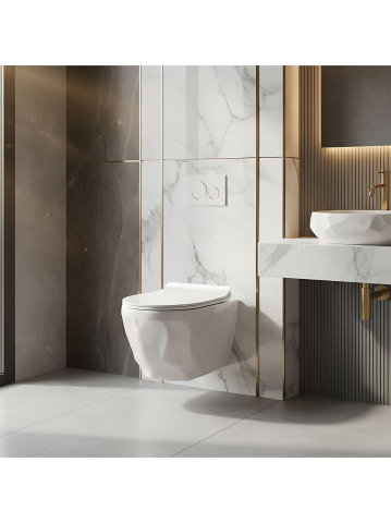 Vas WC Rea Gustavo Rimless alb [4]