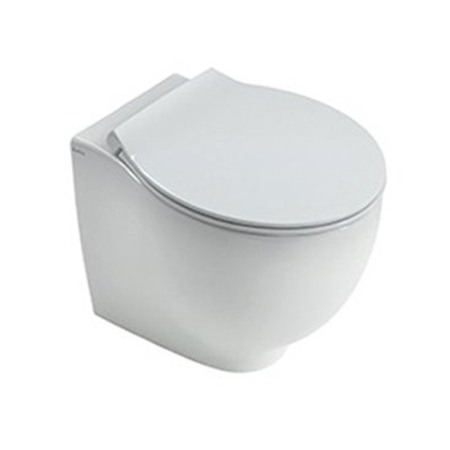 Vase wc statative - Vas WC stativ, Hatria, Le Fiabe, back-to-wall, alb