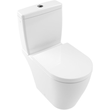 Seturi vase wc monobloc - Vas WC stativ, Villeroy & Boch, Avento, alb