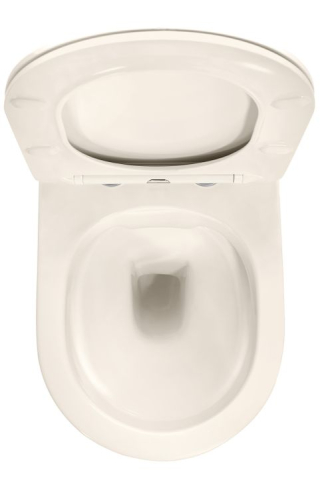 Vas WC suspendabil REA Carlo Mini Rimless Ecru [3]