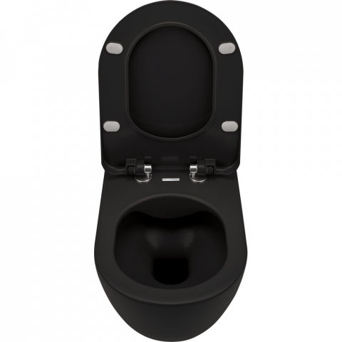 Vas WC suspendat Deante Peonia Zero negru mat [2]