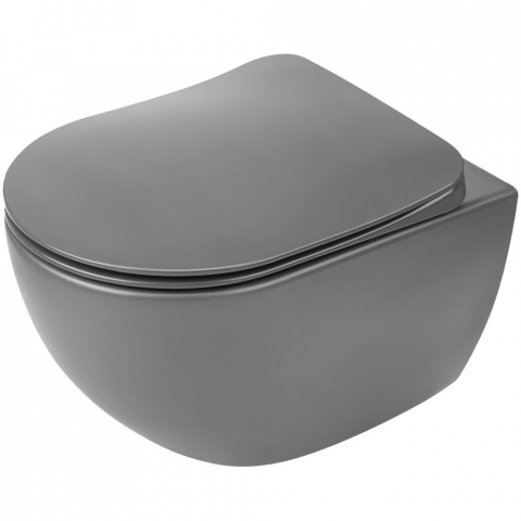 Vas WC suspendat Deante Peonia Zero titan antracit [1]