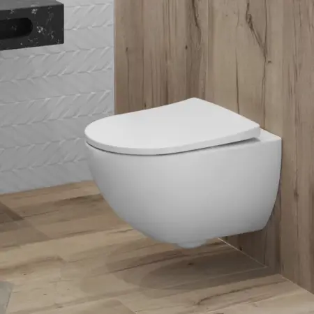 Obiecte Sanitare - Vas wc suspendat Geberit Acanto Rimfree