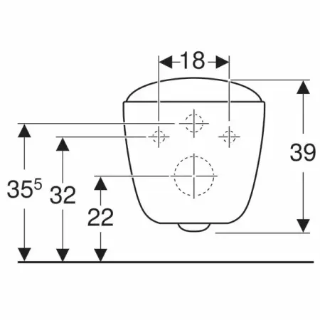 Vas wc suspendat Geberit Citterio Rimfree alb [3]