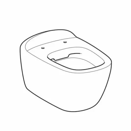 Vas wc suspendat Geberit Citterio Rimfree alb [1]