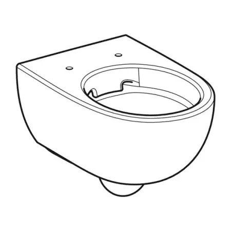 Vas WC suspendat Geberit Selnova Premium rimless alb [4]
