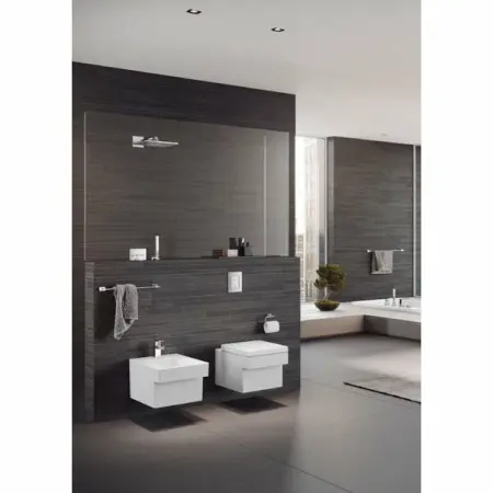 Vas wc suspendat Grohe Cube Ceramic Rimless Triple Vortex cu PureGuard [4]