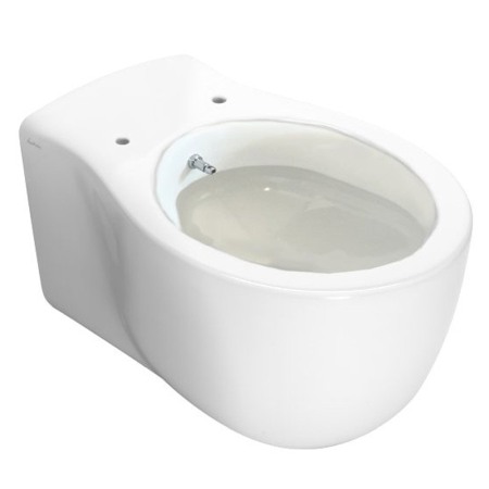 Vase wc - Vas WC suspendat, Hatria, Le Fiabe, cu functie de bideu, alb