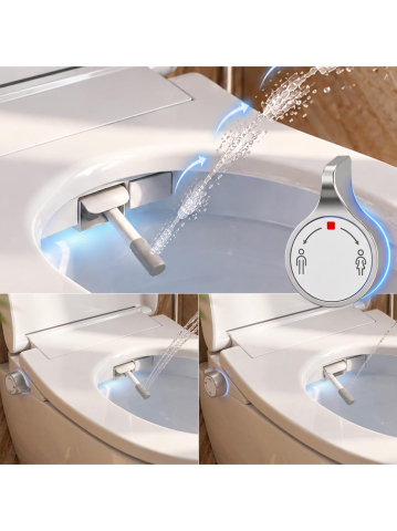 Vas WC suspendat REA Carlo Smart Comfort Tornado alb lucios 495x365x350 mm [2]