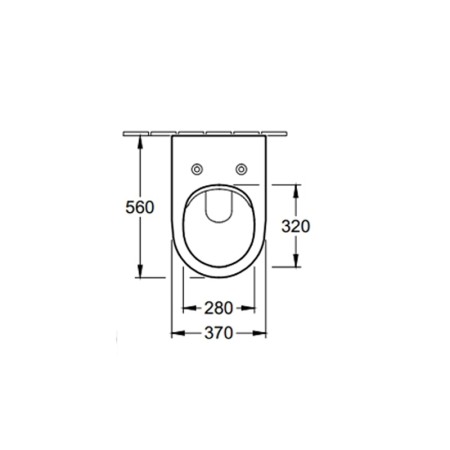 Vas WC suspendat Villeroy &amp; Boch, Subway 2.0, Direct Flush, alb [1]