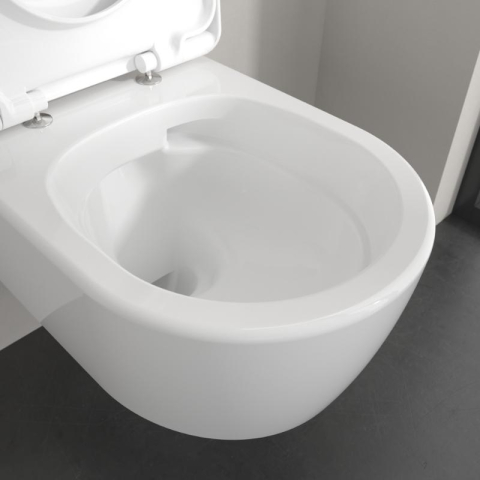 Vas WC suspendat Villeroy&Boch, Skyla TwistFlush, Combi-Pack, capac soft close, alb alpin [6]