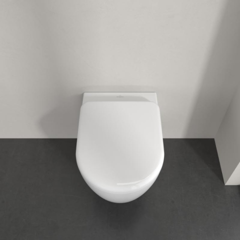 Vas WC suspendat Villeroy&Boch, Skyla TwistFlush, Combi-Pack, capac soft close, alb alpin [3]