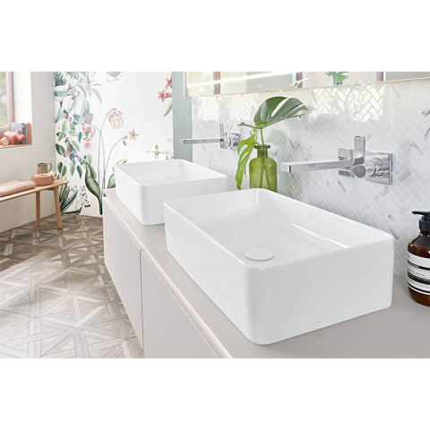 Ventil ceramic fix, Villeroy & Boch, fara preaplin, alb alpin [2]