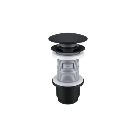 Dop clic-clac lavoar/bideu ceramic negru mat Excellent [0]