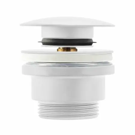 Accesorii baie - Ventil lavoar click clack universal alb Rea