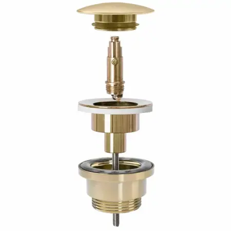 Ventil lavoar Click-Clack universal auriu mat/periat Rea [1]