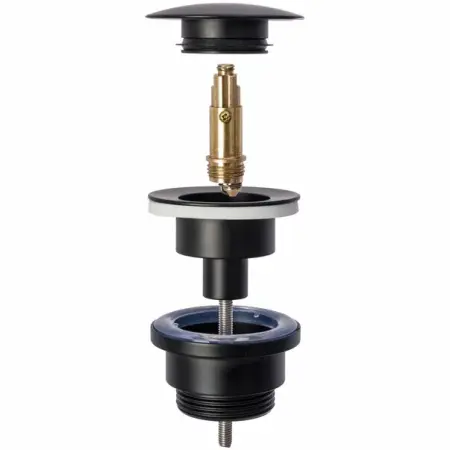 Ventil lavoar Click-Clack universal negru mat Rea [1]