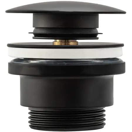 Accesorii baie - Ventil pentru lavoar universal click-clack Negru, Rea