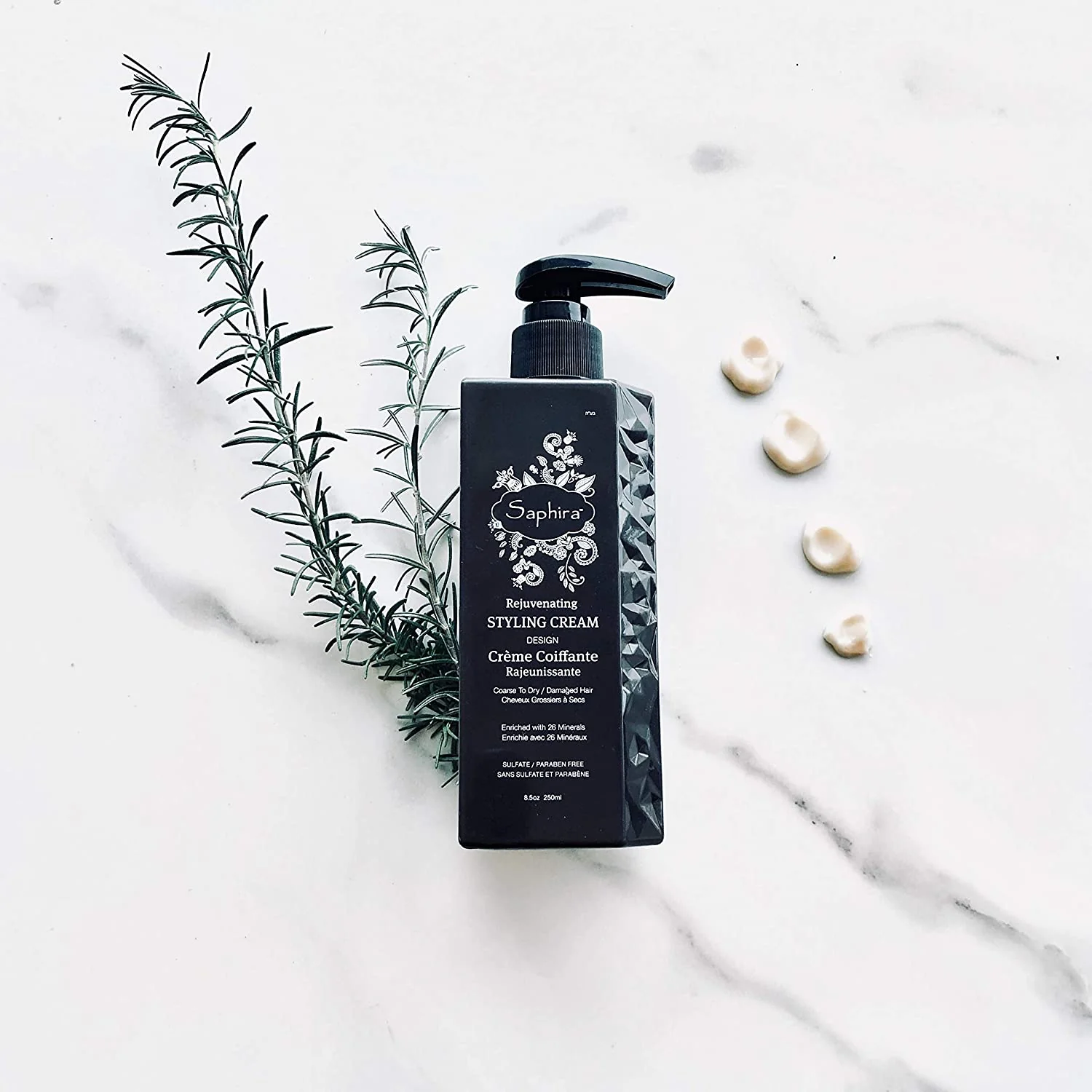 Tratament Saphira Rejuvenating Styling Cream 250ml [2]