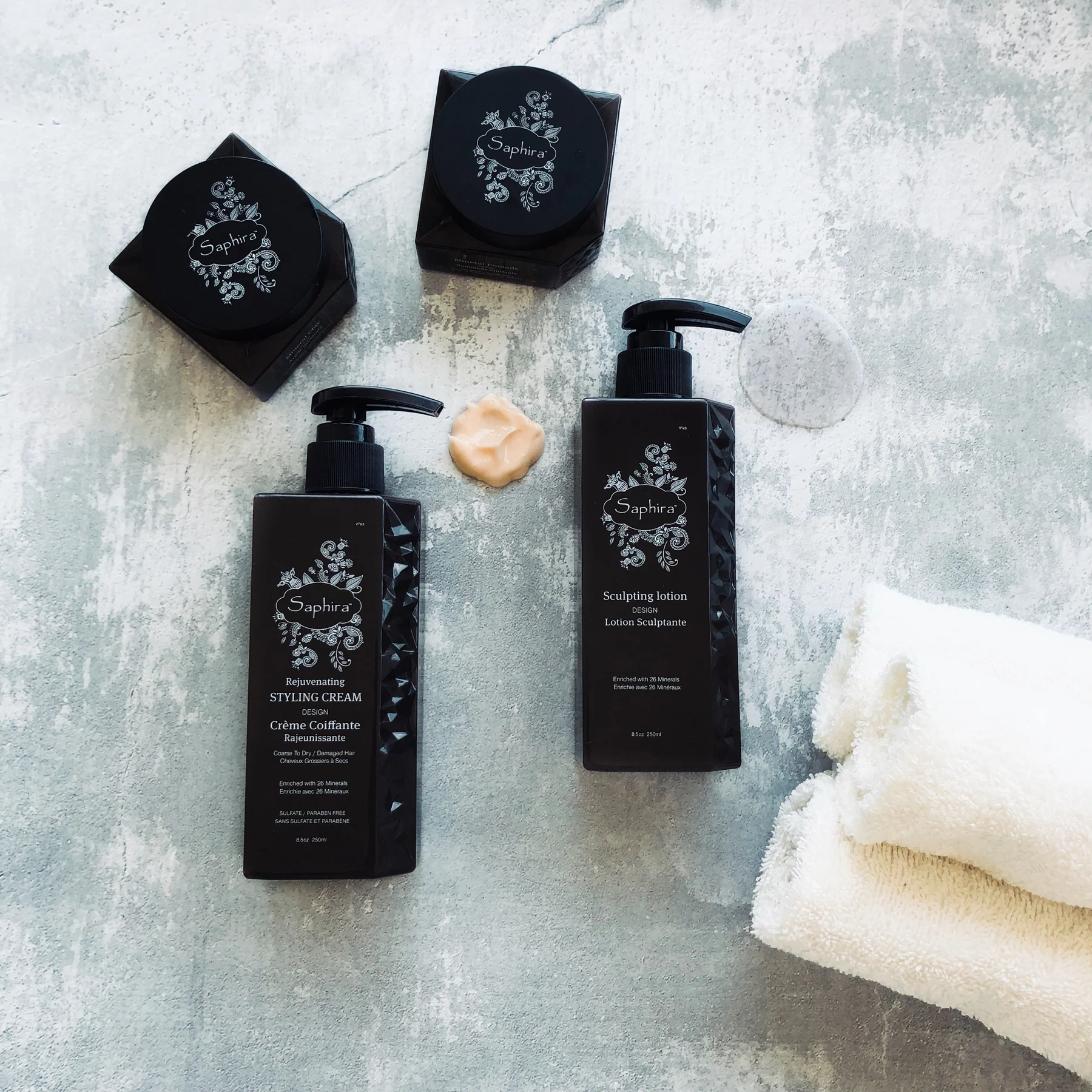 Tratament Saphira Rejuvenating Styling Cream 250ml [2]