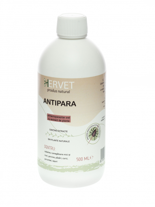 HERVET ANTIPARA 500 ml - antiectoparazitar oral [2]