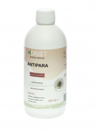 HERVET ANTIPARA 500 ml - antiectoparazitar oral [1]