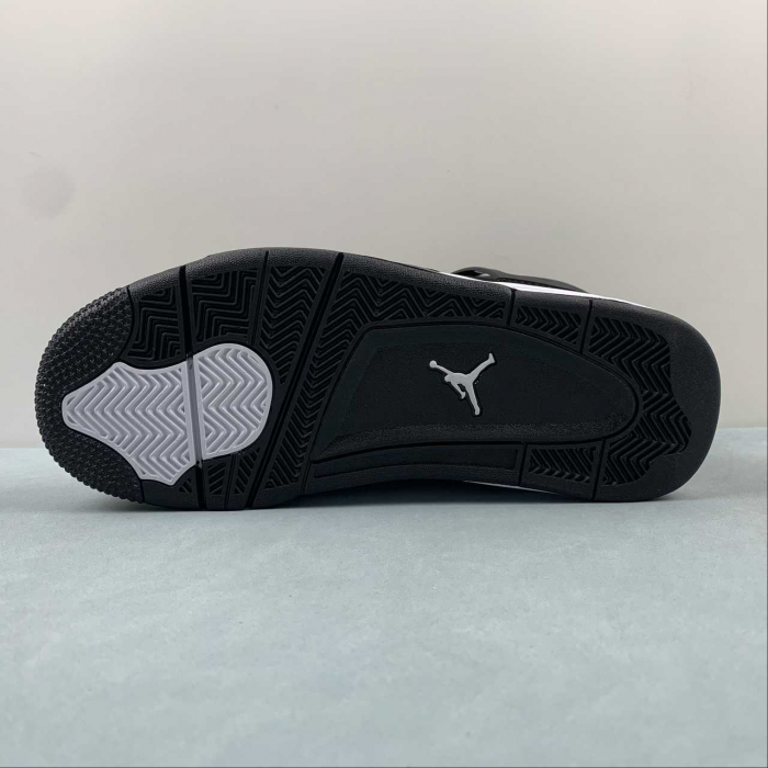 Nike JORDAN 4 black white [3]