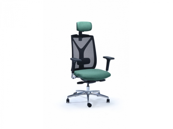 Scaun Ergonimic Cronos Negru Birou Directorial [5]