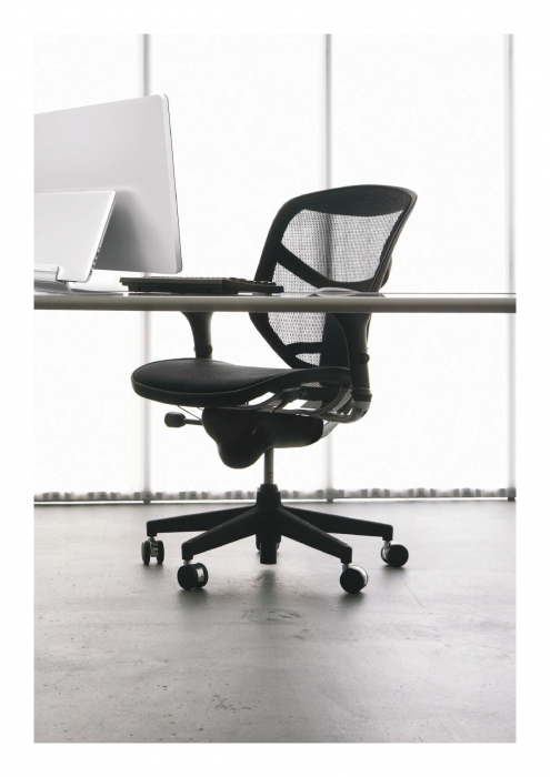 Scaun Ergonimic Enjoy M Task Pro - W Black Mesh Birou Directorial [9]