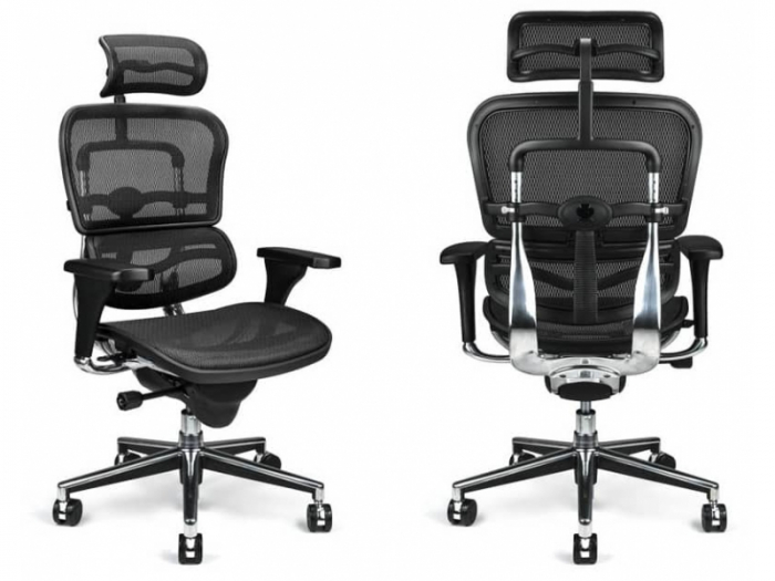 Scaun Ergohuman Classic PDH V1 - Negru Birou Directorial [4]