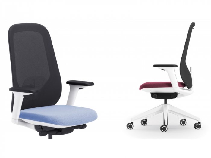 Scaun Ergonomic Mesh Hera Alb Birou Directorial [7]