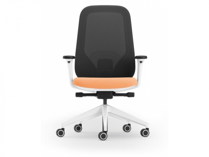 Scaun Ergonomic Mesh Hera Alb Birou Directorial [5]