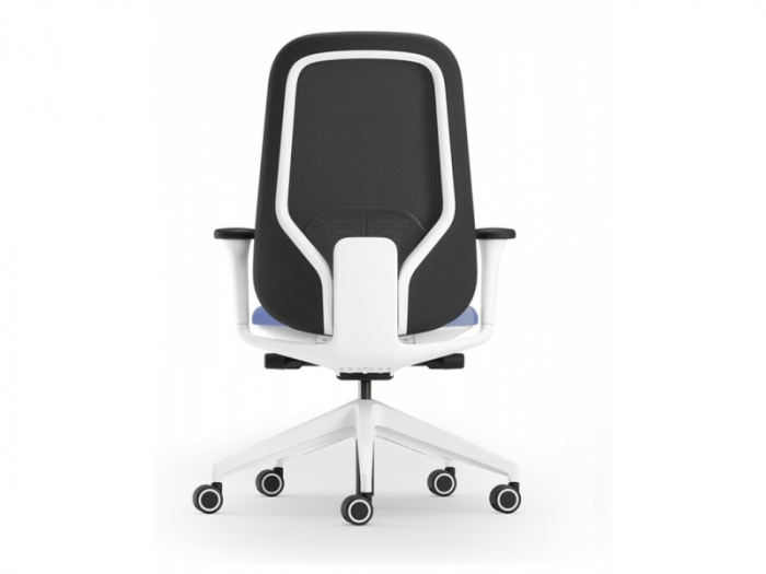 Scaun Ergonomic Mesh Hera Alb Birou Directorial [2]