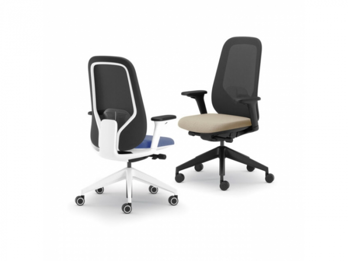 Scaun Ergonomic Mesh Hera Alb Birou Directorial [9]