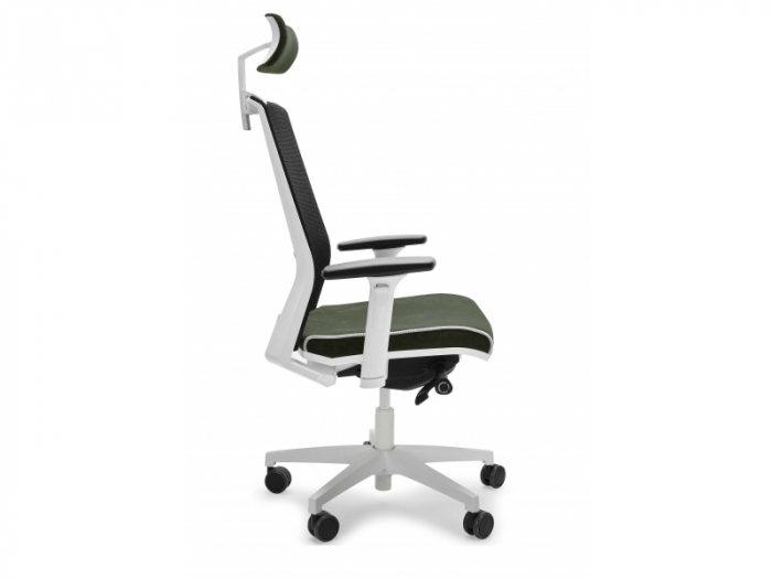 Scaun Ergonimic Mesh Notus Alb Birou Directorial [2]