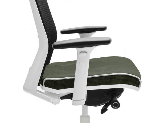 Scaun Ergonimic Mesh Notus Alb Birou Directorial [6]