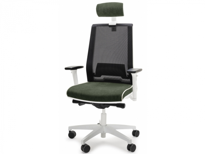 Scaun Ergonimic Mesh Notus Alb Birou Directorial [10]