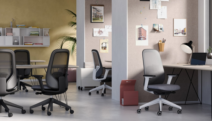 Scaun Ergonomic Mesh Hera Negru Birou Directorial [7]