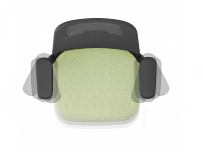 Scaun Ergonomic Mesh Hera Negru Birou Directorial [6]