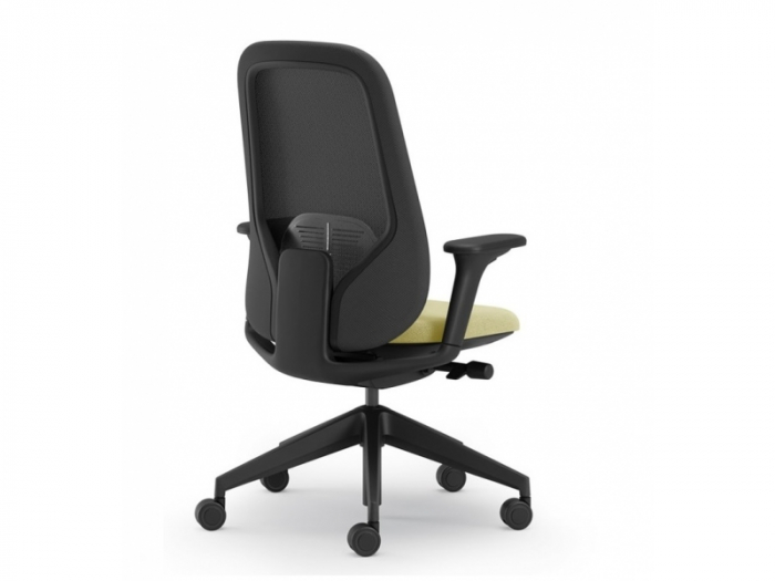 Scaun Ergonomic Mesh Hera Negru Birou Directorial [5]