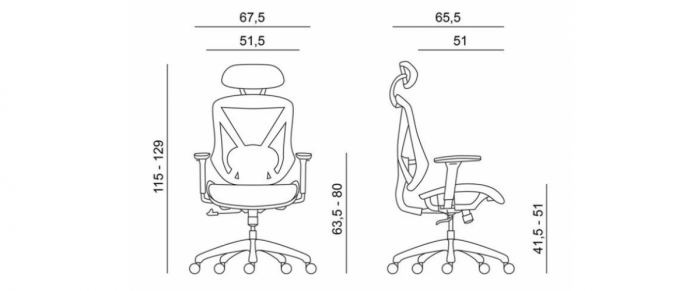 Scaun Ergonomic Aero Pro Birou Directorial [11]