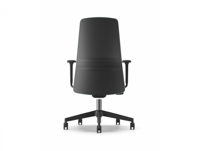 Scaun Ergonomic Nemos Negru Tapitat Birou Directorial [3]