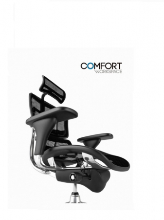 Scaune Ergonomice - Scaun Ergohuman Classic PDH V1 - Negru Birou Directorial