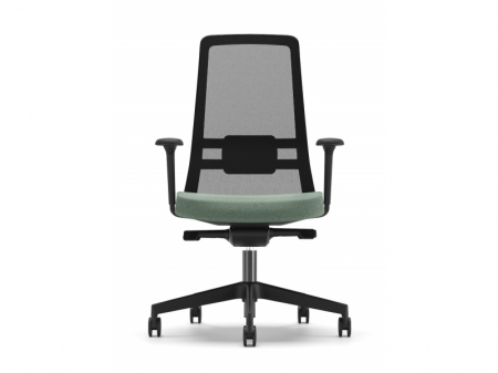 Scaun Ergonomic Nemos Negru Mesh Birou Directorial [4]