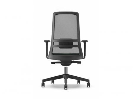 Scaun Ergonomic Nemos Negru Mesh Birou Directorial [1]